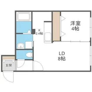 glife nishimachi【4階】の間取り