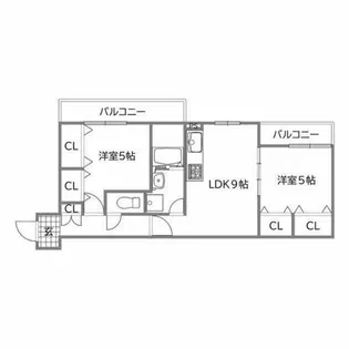 カサノストルム流町2NEW HOPE【3階】の間取り