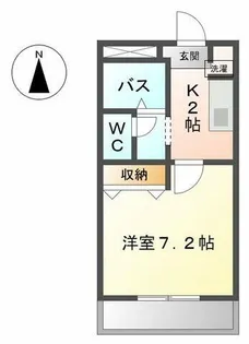 愛知県名古屋市中村区下米野町2丁目【マンション】の間取り