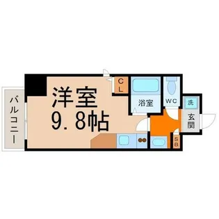 サン・アペックス名駅【10階】の間取り