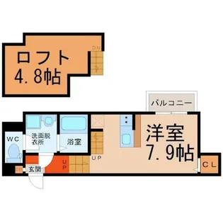 Villa Storia【2階】の間取り