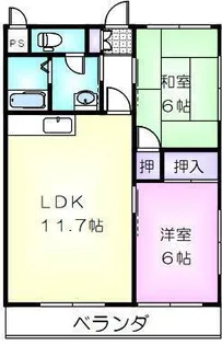 レジデンシアNOV【3階】の間取り