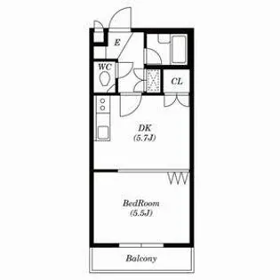 グレース27【210号室】の間取り