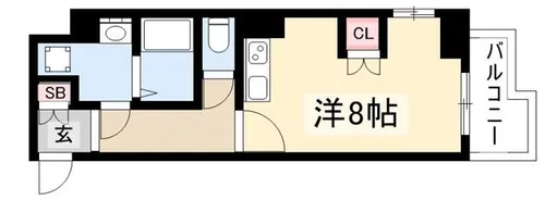 グランメールモリタⅡ【3階】の間取り