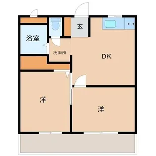 兵庫県尼崎市久々知西町1丁目【マンション】の間取り