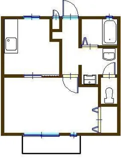 ヒルトップ【1階】の間取り