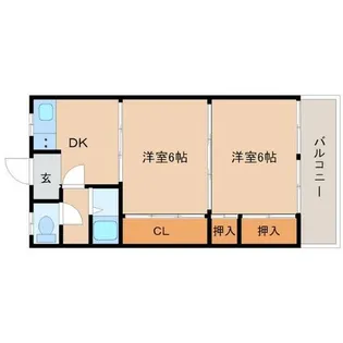 兵庫県尼崎市尾浜町2丁目【マンション】の間取り