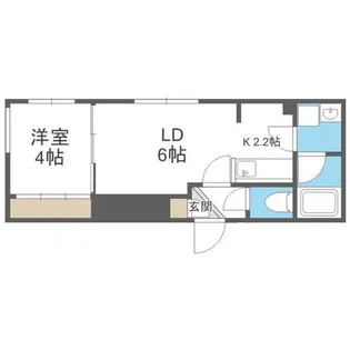 precious MISONO【101号室】の間取り