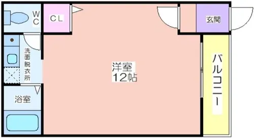メゾンドモリタII【1階】の間取り