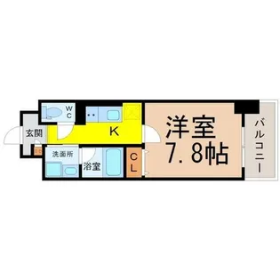 リヴシティ浅間町【12階】の間取り