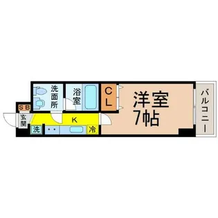 プロシード新栄【2階】の間取り