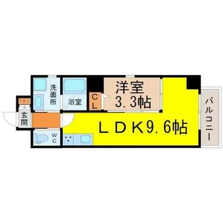 LaBrea Yaguma(ラブレアヤグマ)【7階】の間取り
