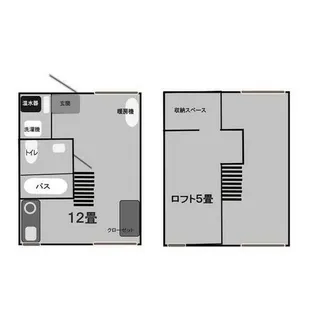 逍遙館【3階】の間取り