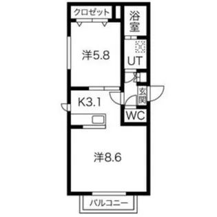 LaMer KOTONI【1階】の間取り