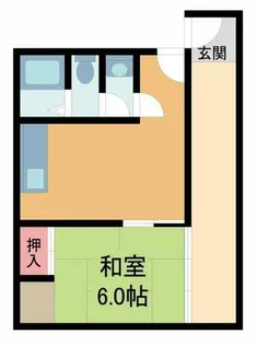 松原マンション【3号室】の間取り