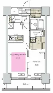 アーバネックス本町【3階】の間取り