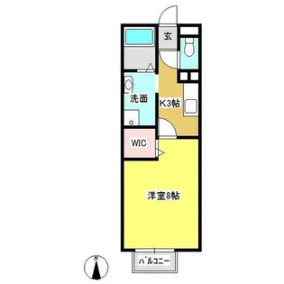 Riz de Dieu【1階】の間取り