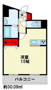 福岡県北九州市八幡西区黒崎2丁目【マンション】の間取り