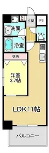 エクレレメディコ天六【801号室】の間取り