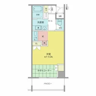 鶴舞ガーデンコート【12階】の間取り