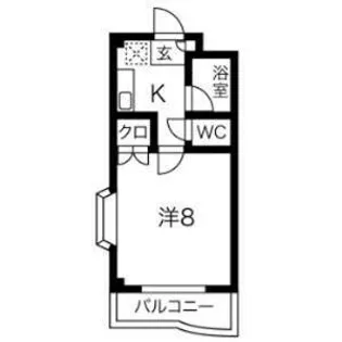 ハーヴェスト中平【3階】の間取り