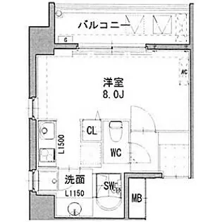 REGARO KANAYAMA Sta.【6階】の間取り