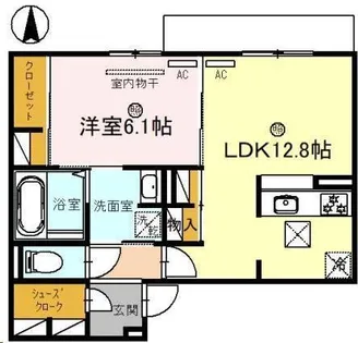 アルカンシエル【303号室】の間取り