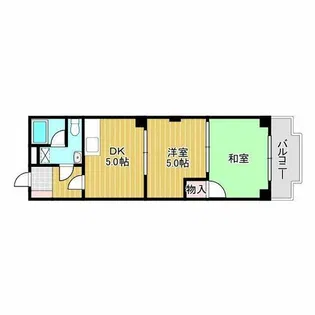 尚栄ドムス【2階】の間取り