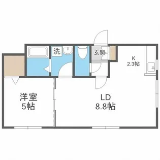モントクレア【2階】の間取り