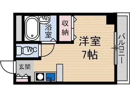 エスポワール茨木【203号室】の間取り