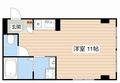 ラフェスタ彦根Ⅲ【202号室】の間取り
