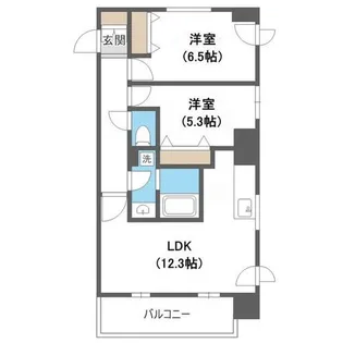 JP noie 円山表参道【10階】の間取り