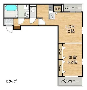 ブルートレインⅤ号【2階】の間取り