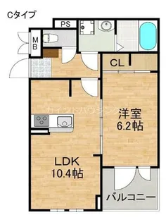 ブルートレインⅤ号【1階】の間取り