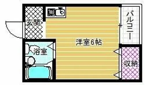 リバーサイド門馬【3階】の間取り