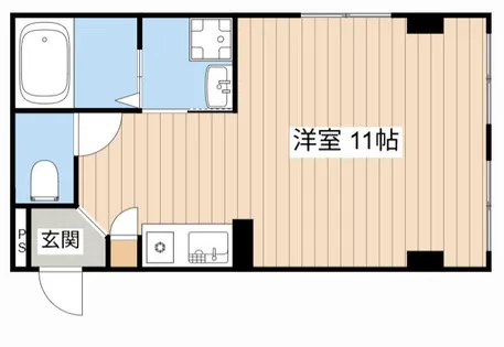 ラフェスタ彦根Ⅲ【303号室】の間取り