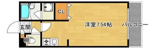 大阪府大阪市東淀川区淡路5丁目【マンション】の間取り