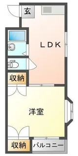 チェリーコートⅡ【2階】の間取り