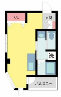 ウイング曙【4階】の間取り