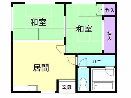 ハイツTAKA【202号室】の間取り
