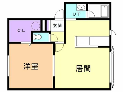 ディアコート5【102号室】の間取り