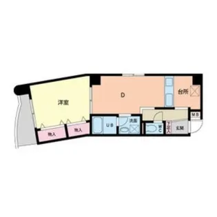 幸田マンション新深江【4階】の間取り