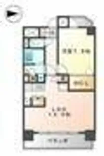 ラドーニ清水【11階】の間取り