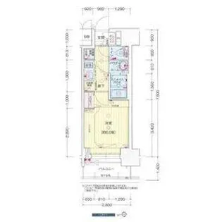 プレサンス吹上駅前エテルノ【1003号室】の間取り