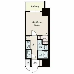 S-RESIDENCE今池駅前【2階】の間取り