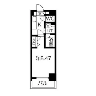 タウンライフ本山【1階】の間取り