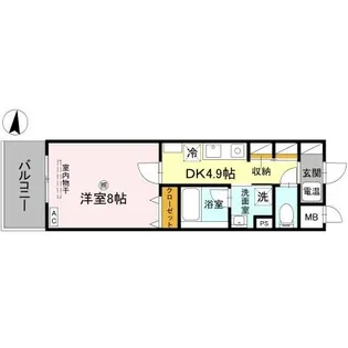 TAISHI CUBE【2階】の間取り