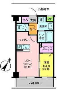 福岡県春日市桜ヶ丘2丁目【マンション】の間取り