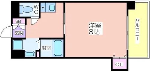 プレサンスフジ【2階】の間取り