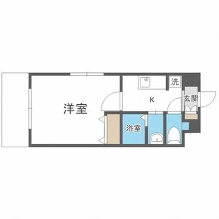 福岡県福岡市中央区春吉3丁目【マンション】の間取り